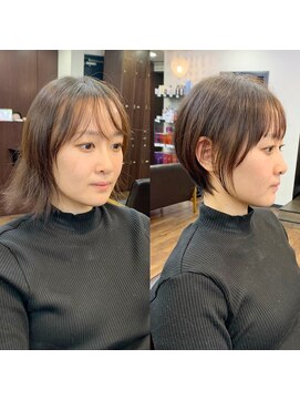 レイラバイアフロート 吉祥寺(Lila by afloat) 【畑中正敏】丸みショート/小顔ショート/ひし形ショート