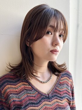ビュートリアム265(BEAUTRIUM 265) ◆ミディアムレイヤー/レイヤーカット/銀座/顔周り/ブラウンヘア