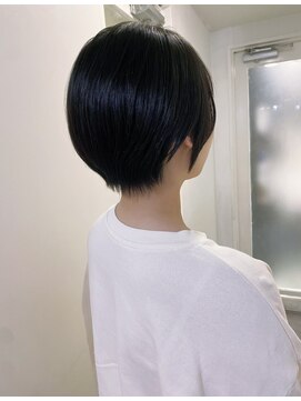 グランドライン(GRAND LINE) 《GRANDLINE友田千栄》ナチュラルな丸みショートボブ　韓国ヘア