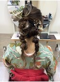 袴ヘアセット