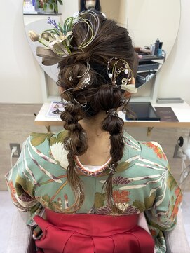 アストレアバイニケ(ASTRAEA by nike) 袴ヘアセット
