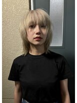 ロールアップスリーブス(ROLL UP SLEEVES)&nbsp;blond hair