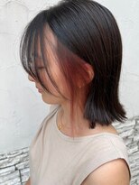 カーム(calm)&nbsp;前髪/アンブレラカラー/こなれミディ/イメチェン/ウェーブパーマ