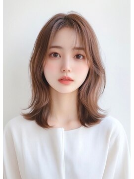 ライズ ネックス ザ サロン 渋谷(LIZE nex the salon) 顔まわりレイヤー［#韓国#渋谷駅#髪質改善］