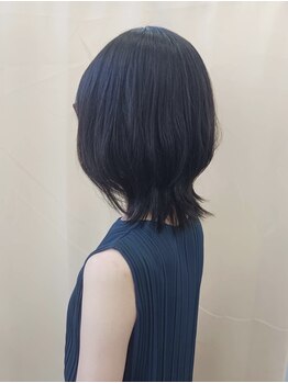 びび 住吉店の写真/【カラー+デザインカット￥8800→￥7200】お手頃価格で綺麗のメンテナンスができます。