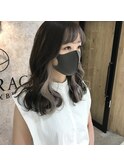 インナーカラーホワイトベージュケアブリーチ