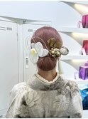 【卒業式】ヘアセット×袴着付け