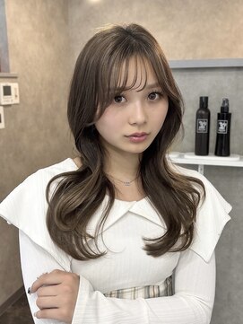 マーシュ 梅田(marshu) ハナstyle/ワンホンヘア/レイヤーカット°○