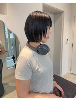 エコーズ(echo's)&nbsp;レイヤーボブ×グレーブラック