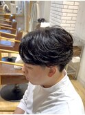 ニュアンス毛流れパーマ