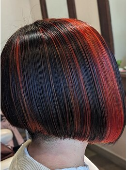ヘアサロン ウエーブ 流山店の写真/白髪染め・グレイカラーも"高彩度"♪パターン化した”単色塗りではない”ファッショングレイカラー★