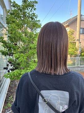 アドラーブル 松崎店(adorable) 切りっぱなしボブ♪