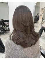 ムード(MOOD,)&nbsp;暗めカラー/グランマッシュ[レイヤーカット/髪質改善/銀座]