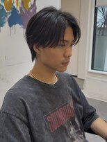 シェルハ(SHELHA)&nbsp;シースルーマッシュ/センターパート/毛流れ