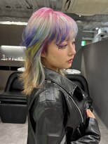 ロテ 名古屋 名駅店(Lote.)&nbsp;ミディアムヘア/デザインカラー/フェイスフレーミング/名古屋