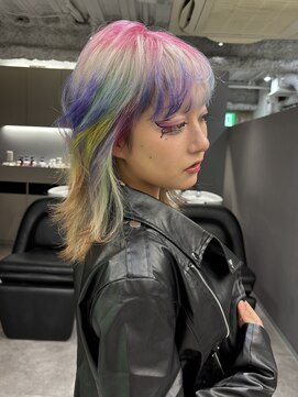 ロテ 名古屋 名駅店(Lote.) ミディアムヘア/デザインカラー/フェイスフレーミング/名古屋