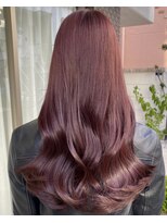 ソレイユ(Soleil)&nbsp;ピンクパープル/レイヤー/ブリーチなしダブルカラー