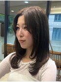 レイヤーパーマワンカールパーマミディアムパーマロングレイヤー