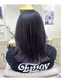 ディープラベンダー×ミディアムレイヤー