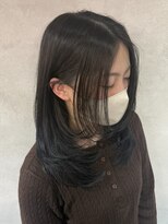 ノアル 大宮店(NOAHL) ダークカラー/ネイビー/ダークグレー/レイヤー/暗髪 M