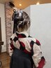 パーティーヘアセット ¥3850【早朝希望可能】