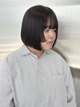 ニュウニュウムーン(NIUNIU moon) 内巻きボブ×姫カット
