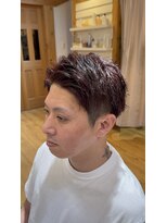 アヴァンス 天王寺店(AVANCE.) アップバング×暖色カラー