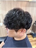 シャドーパーマ　マッシュ