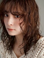 ワン 町田(ONE)&nbsp;ミルクティーブロンド/ダークブルー/ワンホンレイヤー　　町田