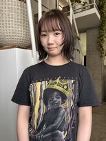 ニーム 栄(nimes)&nbsp;ストレートでも可愛い！顔まわりレイヤー