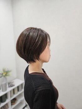 ネクサス NEXUSの写真/骨格診断カットで似合わせる！輪郭・髪質に合わせたショート/ボブ/ショートボブで大人可愛いを実現♪