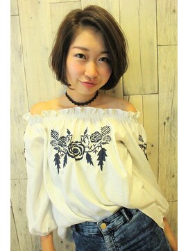 ラウンジ モリオ イケブクロ(Lounge MORIO Ikebukuro) 【morio池袋】抜け感グラボブ