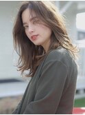 HotLip 透け感フェザーロング
