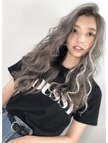 アヴァンス 京橋店(AVANCE)&nbsp;グレージュ×かきあげ×シールエクステ サマーサーフガール♪