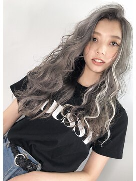 アヴァンス 京橋店(AVANCE) グレージュ×かきあげ×シールエクステ サマーサーフガール♪