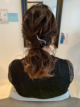 フェリーチェ(Felice) 結婚式ポニーテール　ドレスヘア　二次会　パーティーブライダル