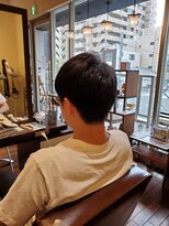 コティエ(cottie)&nbsp;【お客様フォト】前髪長めのマッシュ系ショートレイヤー