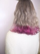 シェリエ(Cherie)&nbsp;バイオレットピンク/プラムピンク/裾ピンク/ミルクティーカラー