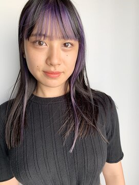 イズ(iss) #フェイスフレーミング #インナーカラー