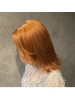 ヘアサロンM 新宿&nbsp;オレンジカラー