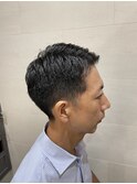 刈り上げサイドパート