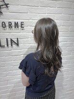 ビューティー エールフォルム 浜松有玉店(BEAUTY YELLFORME)&nbsp;エドル　透け感アッシュグレージュ