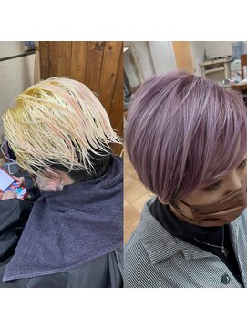 ヘアー デザイナーズ クルー ドルフィン(HAIR DESIGNERS CREW dolphin) 劇的ビフォーアフター#ダブルカラー