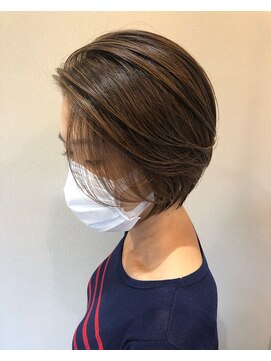 シンプル(Simple) レイヤー×丸みショート