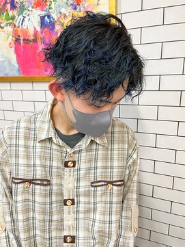 リール(THE RIRE.) ＊THE  RIRE. メンズ×ブルーグラデーション＊