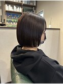 ぱつっと内巻きボブ