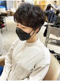 ニュアンスパーマ×ショート_TREAT浦安