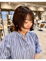 ラボヌールヘアーパルフェ 大宮西口店(La Bonheur hair parfait) 20代30代40代　ナチュラル　ウルフレイヤー