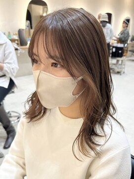 ヒビヲ(HIBIO) インナーカラーイヤリングカラーデザインカラーダブルカラー横浜