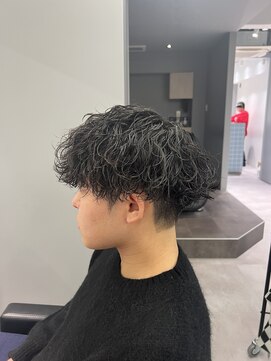 パーク バイ クリーム 大宮(PARK by CREAM) 【メンズパーマ】波巻きスパイラルパーマ